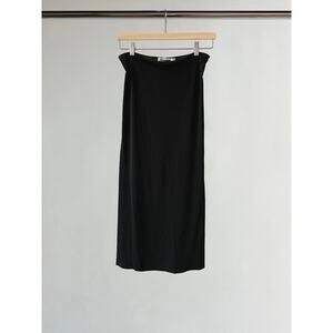 JIL SANDER NYLON SLIP SKIRT